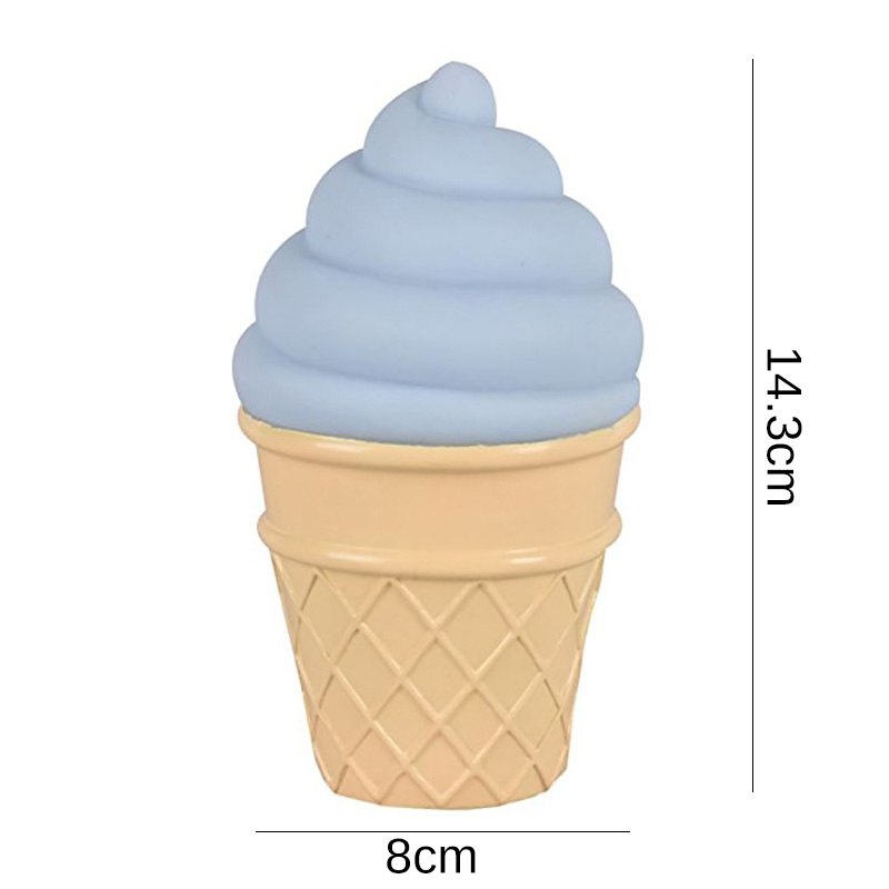 Decorative Lights Silicone Ice Cream Toy